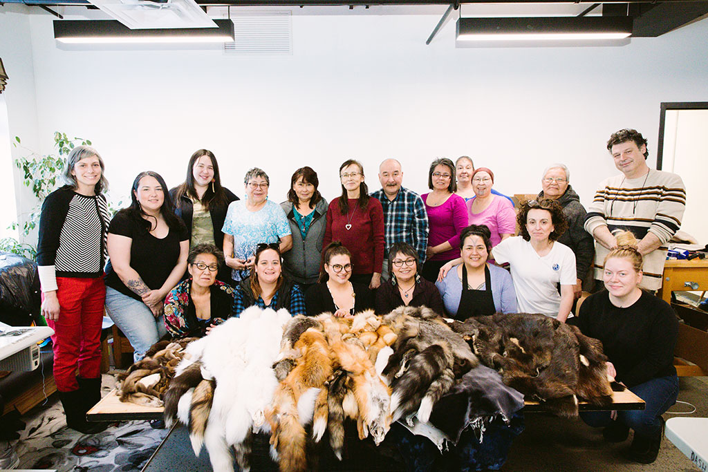 FurCanada students in Yellowknife