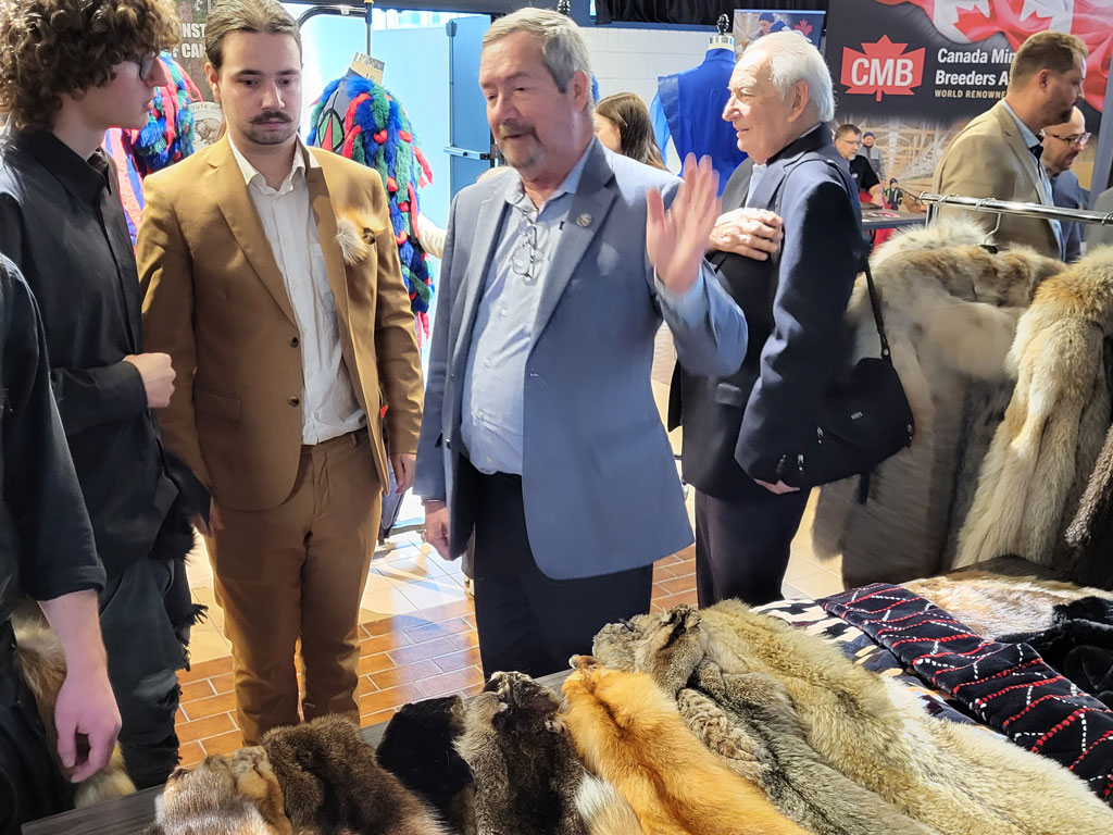 Fur Harvesters Auction at Montreal Fur Rendezvous