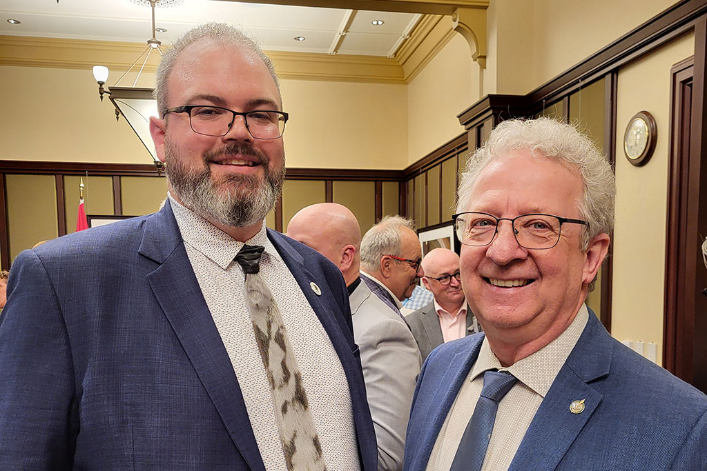 Doug Chiasson and Mel Arnold
