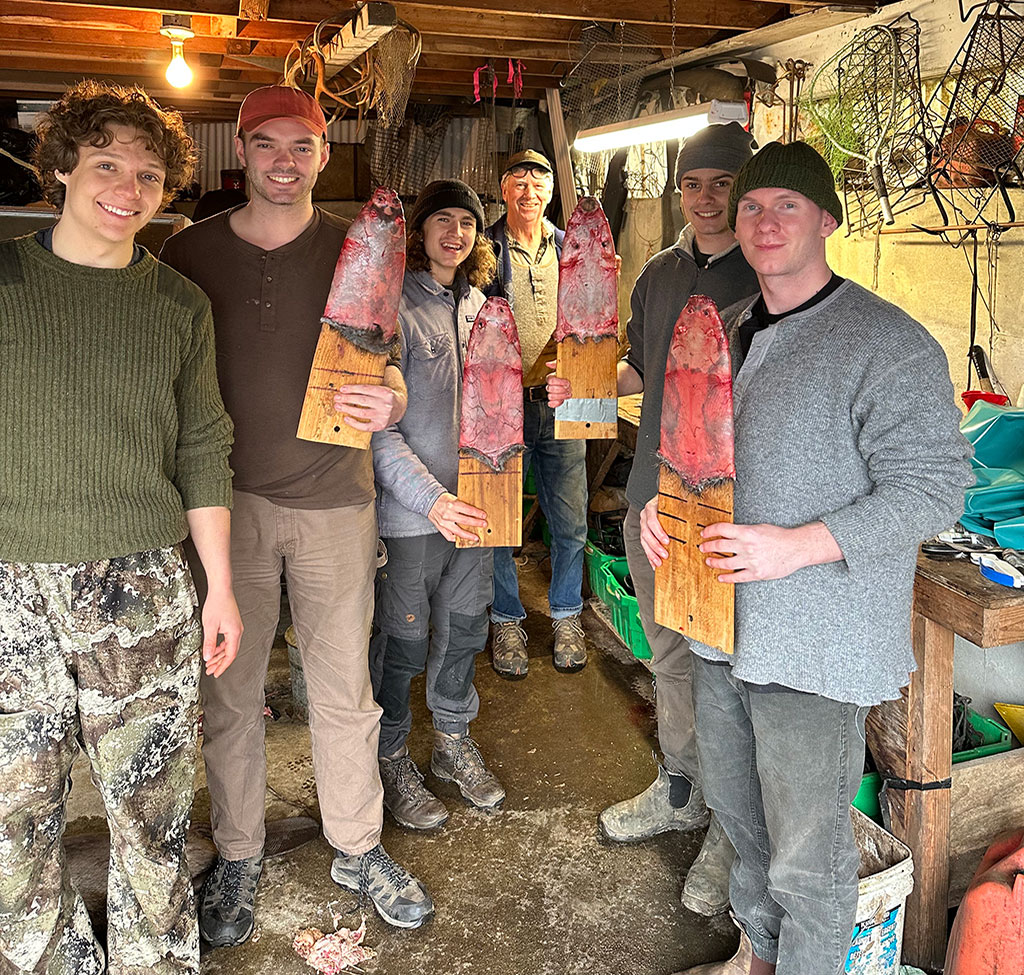 trapping skills passed on