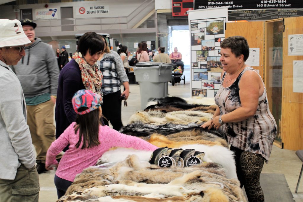 sales of wild fur