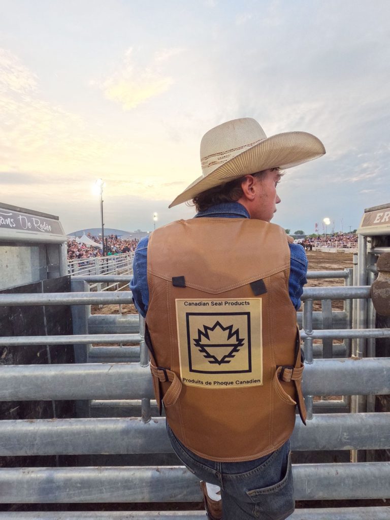 bull rider Benjamin Shaw with sponsorship